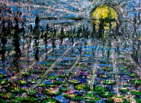  "Sunshine" 60 x 80 cm, acryl op doek